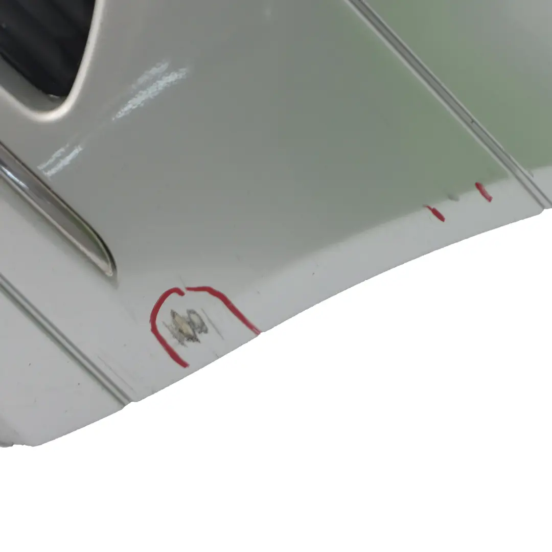 Mercedes W204 Front Bumper Trim Panel Covering Iridium Silver Metallic - 775 - SKU A2048850825-IRS - Part number A2048850825