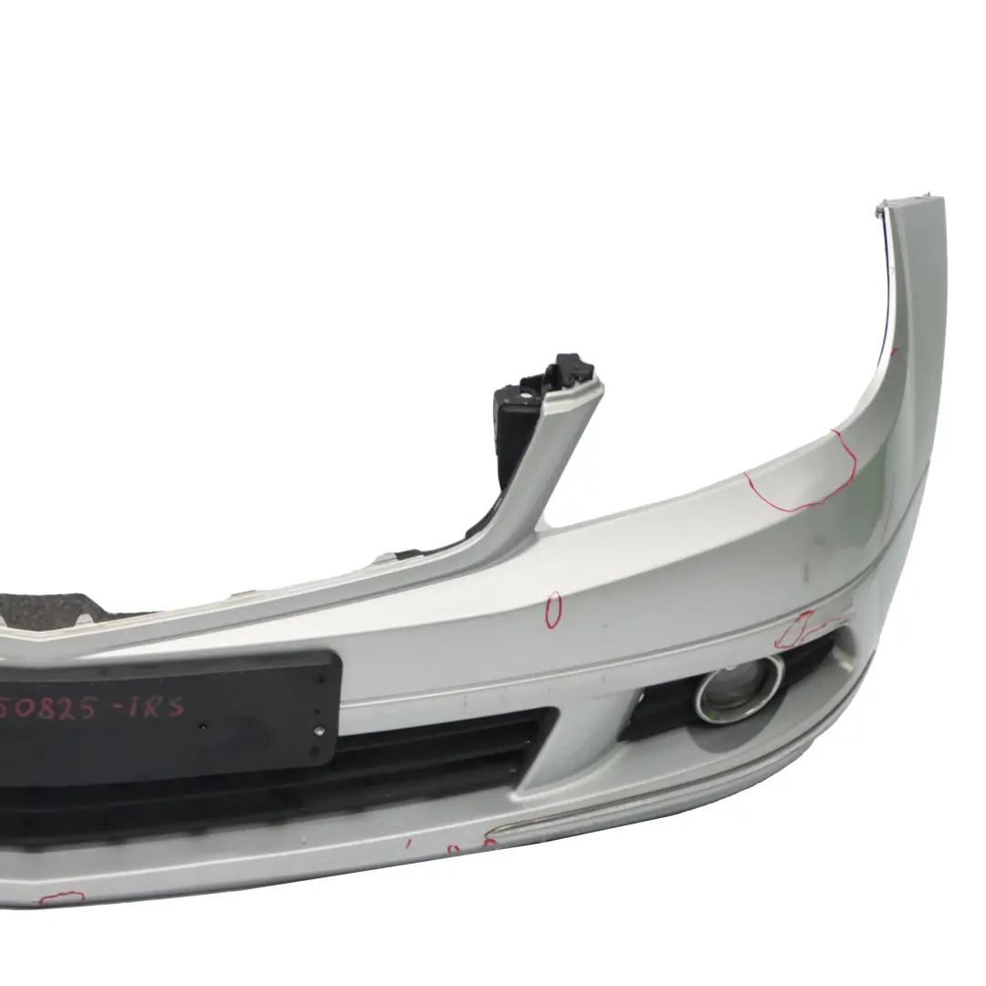 Mercedes W204 Front Bumper Trim Panel Covering Iridium Silver Metallic - 775 - SKU A2048850825-IRS - Part number A2048850825