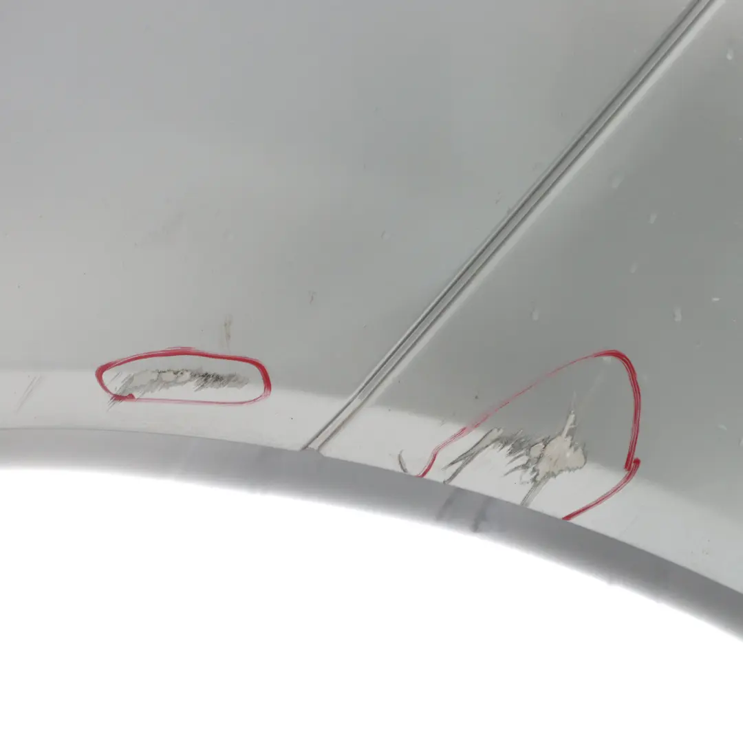 Front Bumper Trim Panel Covering Iridium Silver Metallic - 775 to Mercedes W204 with Part number A2048850825 Mercedes W204 Front Bumper Trim Panel Covering Iridium Silver Metallic - 775 - SKU A2048850825-IRS - Part number A2048850825