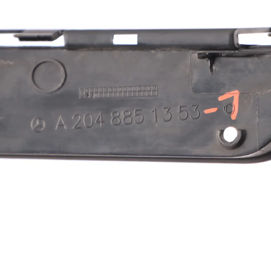 Mercedes W204 Front Bumper Closed Grid Frame DRL Left N/S - SKU A2048851353-1 - Part number A2048851353