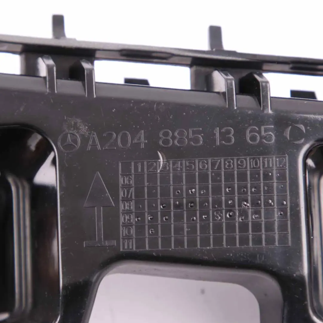 Mercedes S204 Wagon Rear Bumper Left Side N/S Guide Mounting Holder - SKU A2048851365 - Part number A2048851365