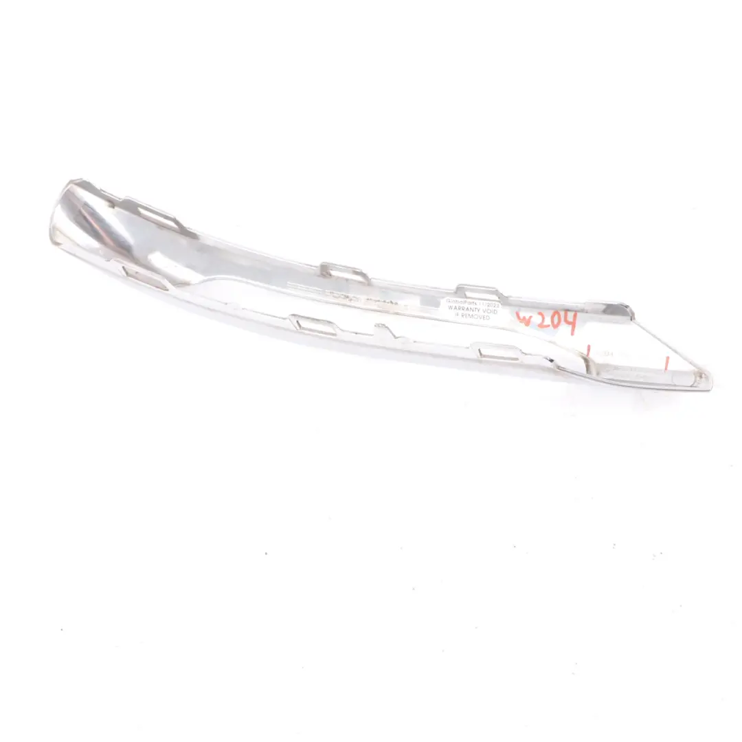 Front Bumper DRL Light Lamp Left Trim Cover Chrome to Mercedes W204 with Part number A2048852974 Mercedes W204 Front Bumper DRL Light Lamp Left Trim Cover Chrome - SKU A2048852974 - Part number A2048852974