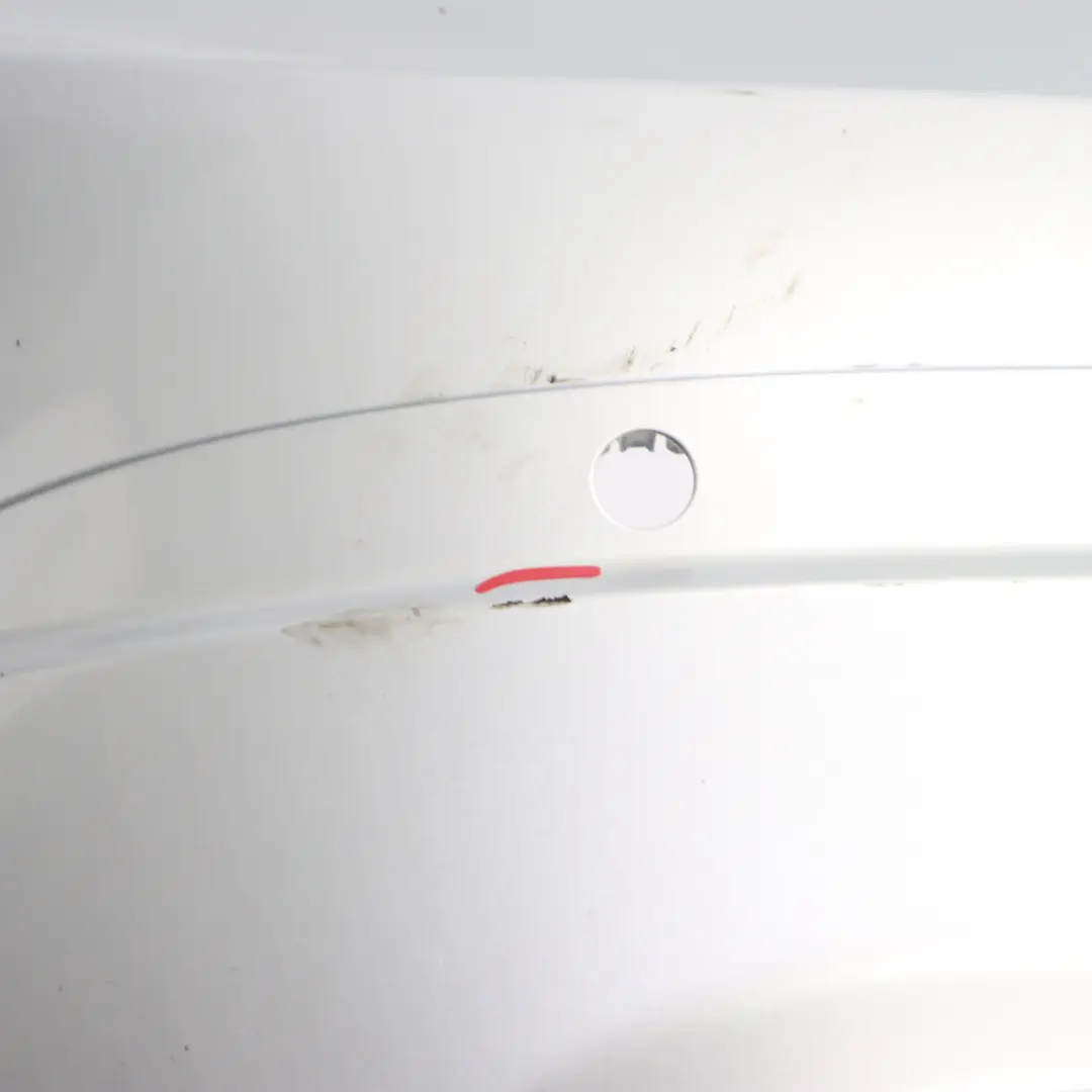 Mercedes W204 Rear Bumper Trim Panel Iridium Silver Metallic - 775 - SKU A2048853025-IRS1 - Part number A2048853025