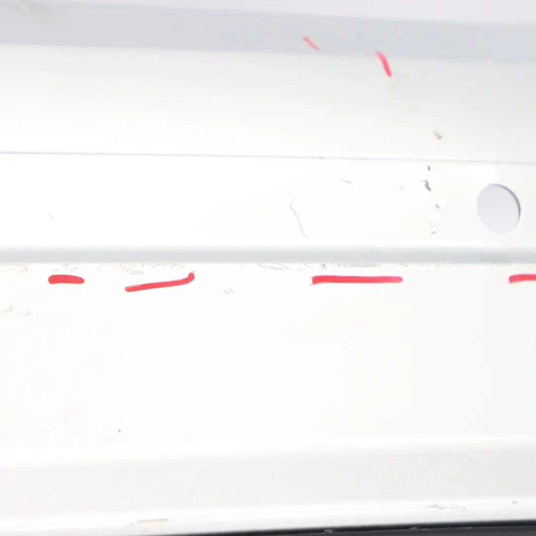 Mercedes W204 Rear Bumper Trim Panel Iridium Silver Metallic - 775 - SKU A2048853025-IRS1 - Part number A2048853025