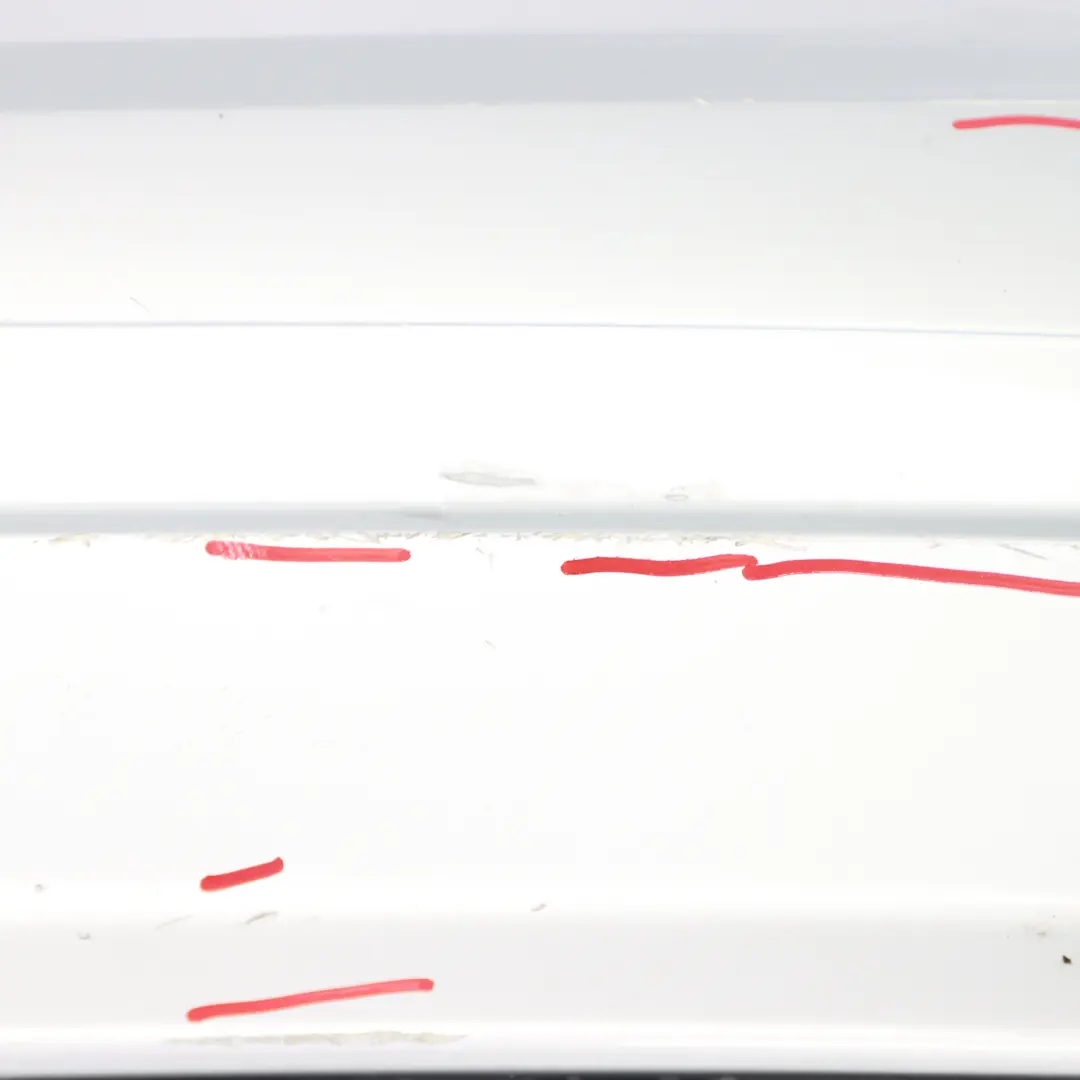Mercedes W204 Rear Bumper Trim Panel Iridium Silver Metallic - 775 - SKU A2048853025-IRS1 - Part number A2048853025