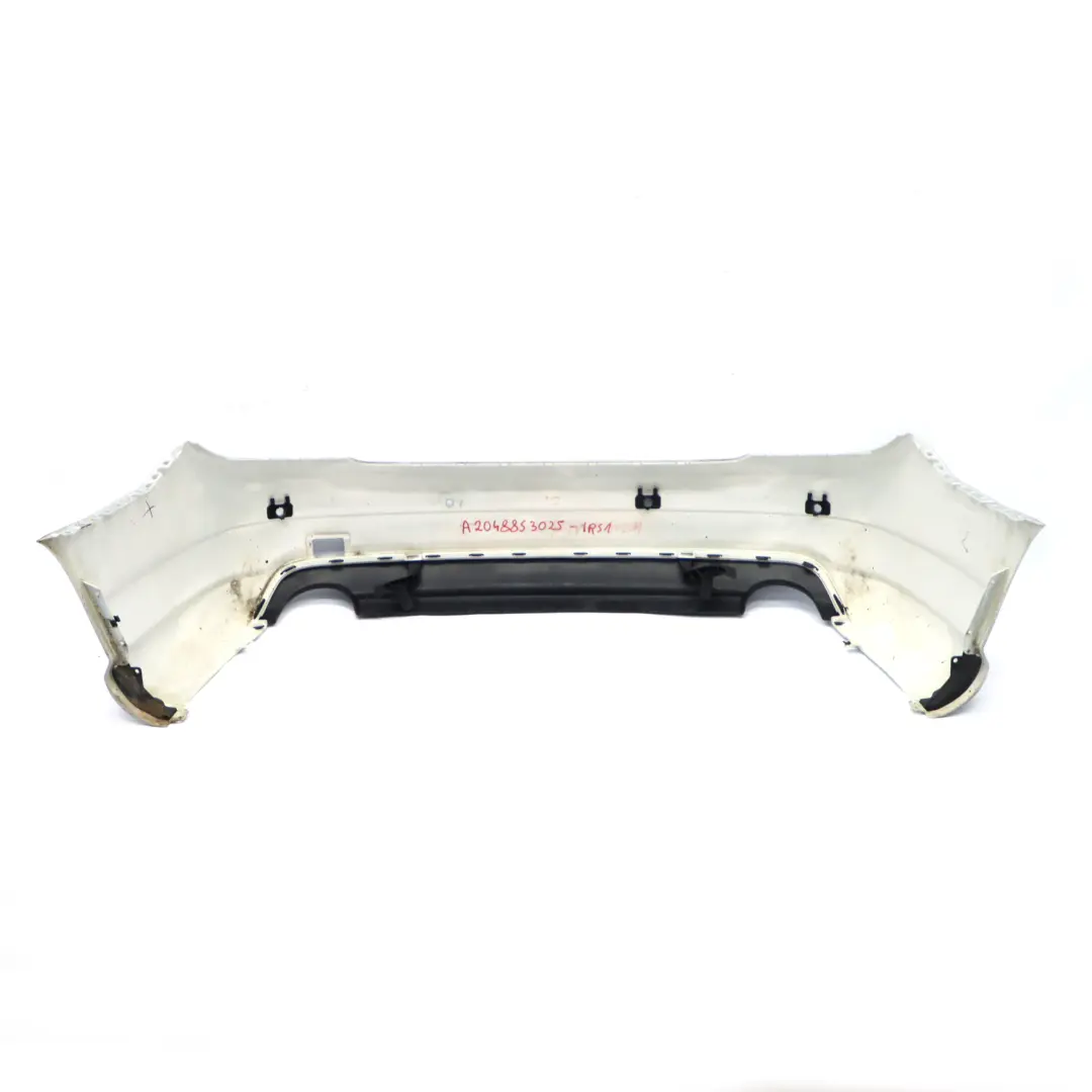 Mercedes W204 Zderzak Tylny Iridium Silver Srebrny Metalik - 775 - SKU A2048853025-IRS1 - Numer Części A2048853025