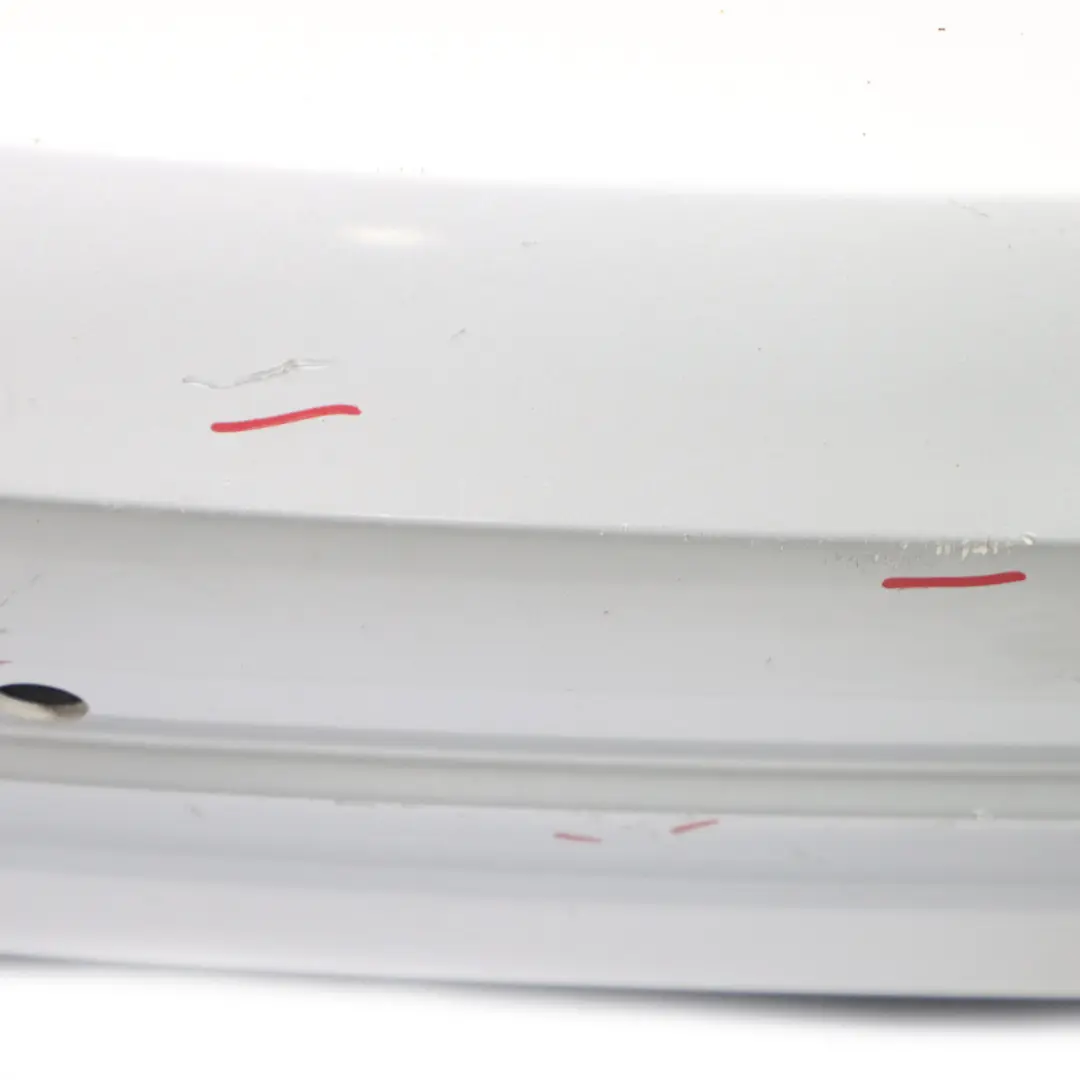 Mercedes W204 Rear Bumper Trim Panel Iridium Silver Metallic - 775 - SKU A2048853025-IRS1 - Part number A2048853025