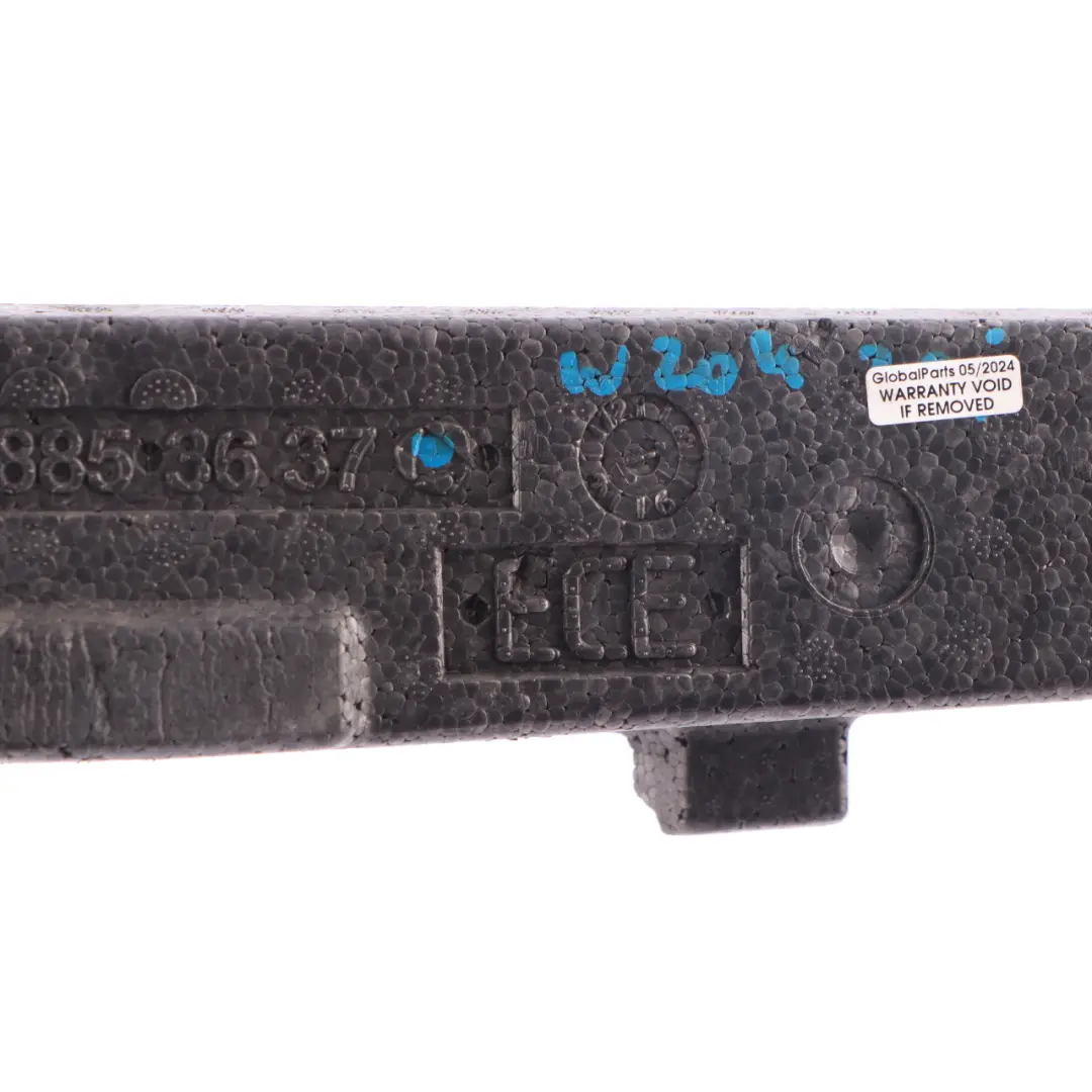 Front Crash Bar Impact Absorber Foam to Mercedes W204 with Part number A2048853637 Mercedes W204 Front Crash Bar Impact Absorber Foam - SKU A2048853637 - Part number A2048853637