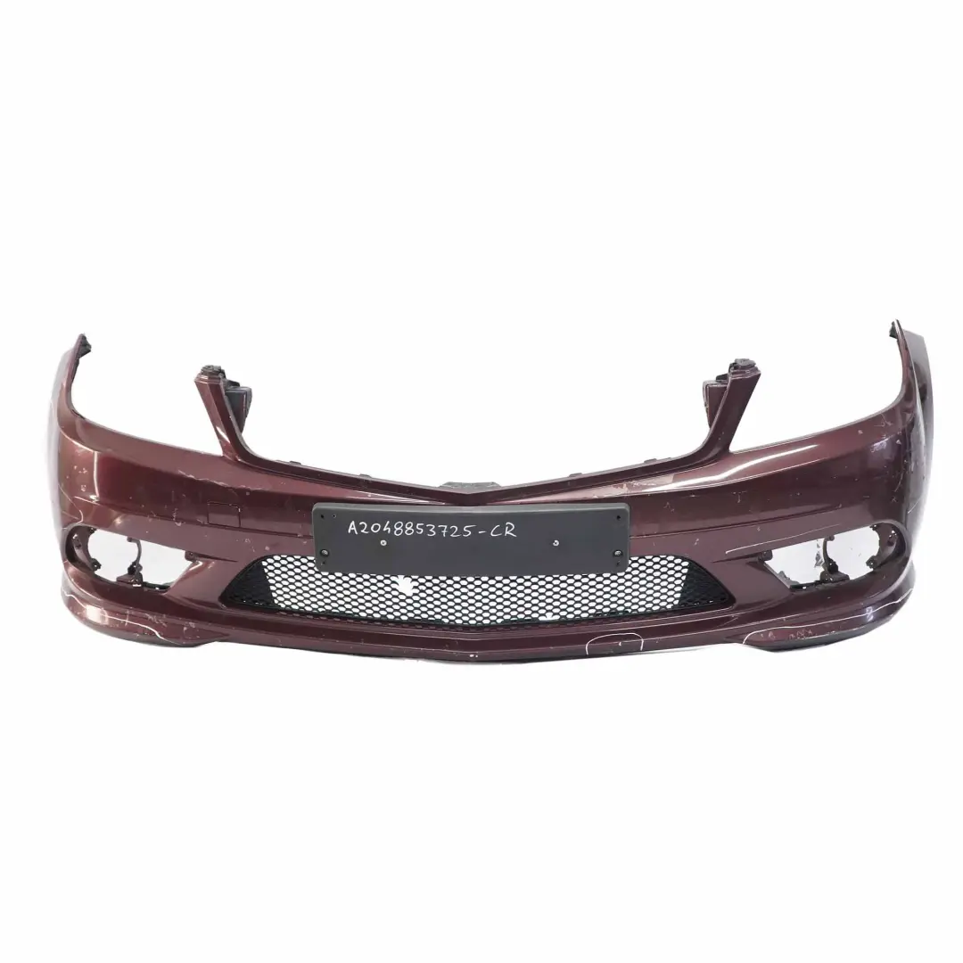 Zderzak Przedni AMG Carneol Red 544 do Mercedes W204 o numerze A2048853725 Mercedes W204 Zderzak Przedni AMG Carneol Red 544 - SKU A2048853725-CR - Numer Części A2048853725