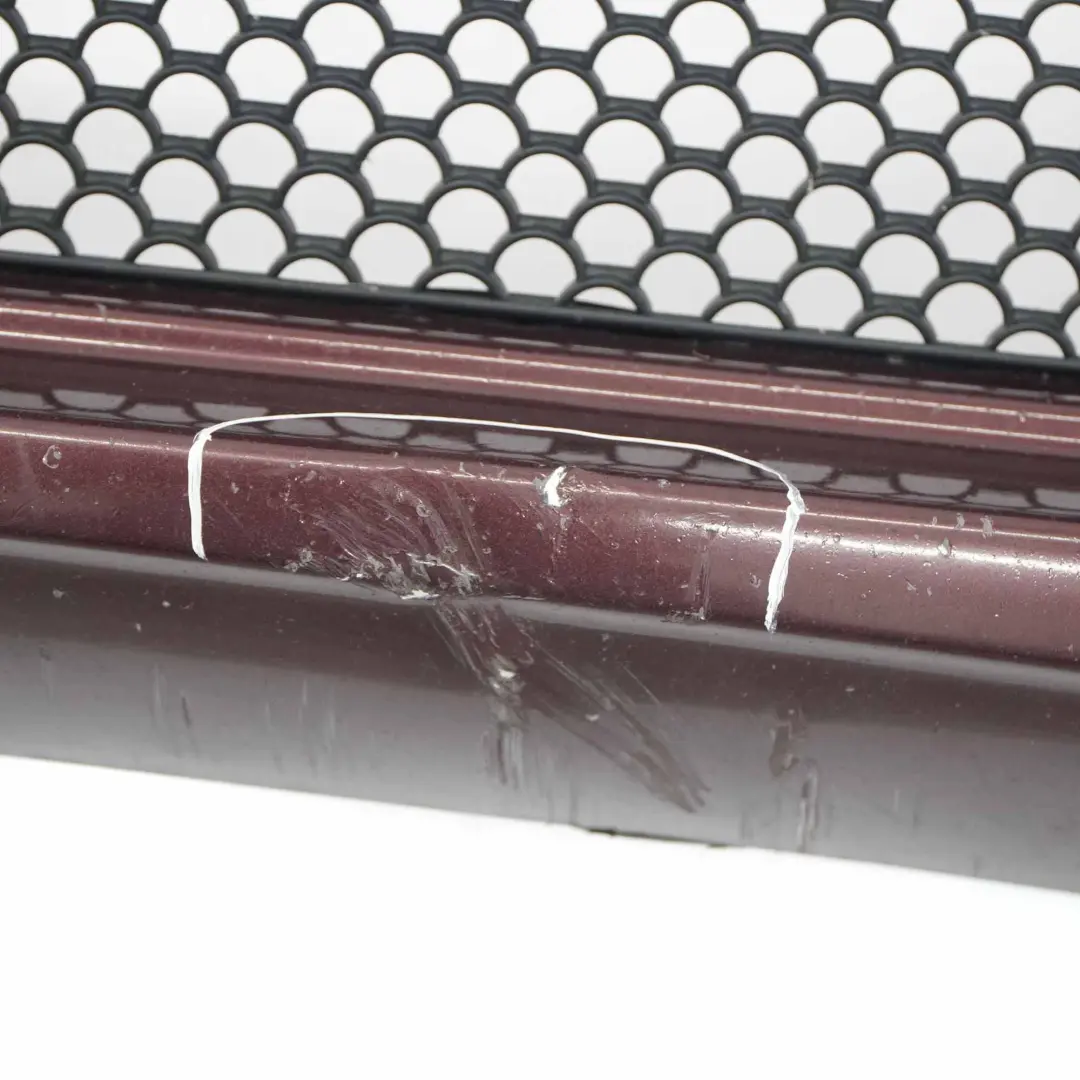 Front Bumper AMG Trim Panel Cover Carneol Red Metallic - 544 to Mercedes W204 with Part number A2048853725 Mercedes W204 Front Bumper AMG Trim Panel Cover Carneol Red Metallic - 544 - SKU A2048853725-CR - Part number A2048853725