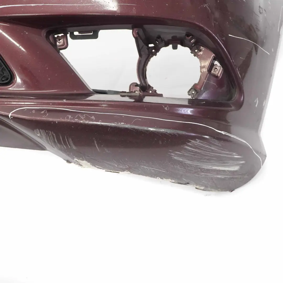 Front Bumper AMG Trim Panel Cover Carneol Red Metallic - 544 to Mercedes W204 with Part number A2048853725 Mercedes W204 Front Bumper AMG Trim Panel Cover Carneol Red Metallic - 544 - SKU A2048853725-CR - Part number A2048853725