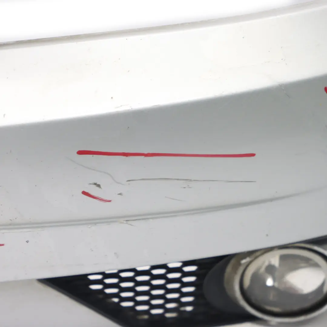 Front Bumper AMG Trim Panel Cover Iridium Silver Metallic - 775 to Mercedes W204 with Part number A2048853725 Mercedes W204 Front Bumper AMG Trim Panel Cover Iridium Silver Metallic - 775 - SKU A2048853725-IRS - Part number A2048853725