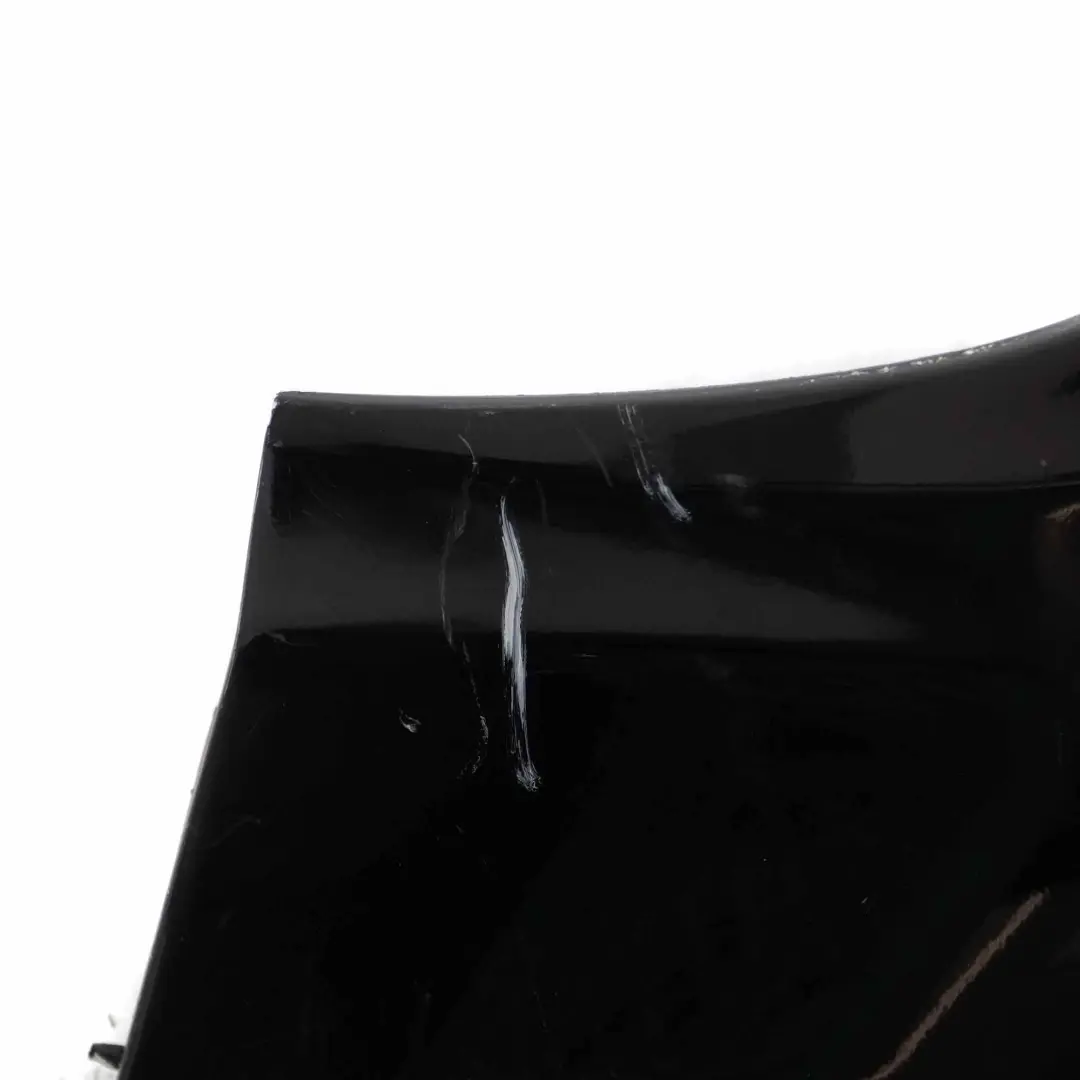 Mercedes W204 Front Bumper AMG Trim Panel Cover Obsidian Black - 197 - SKU A2048853725-OB - Part number A2048853725