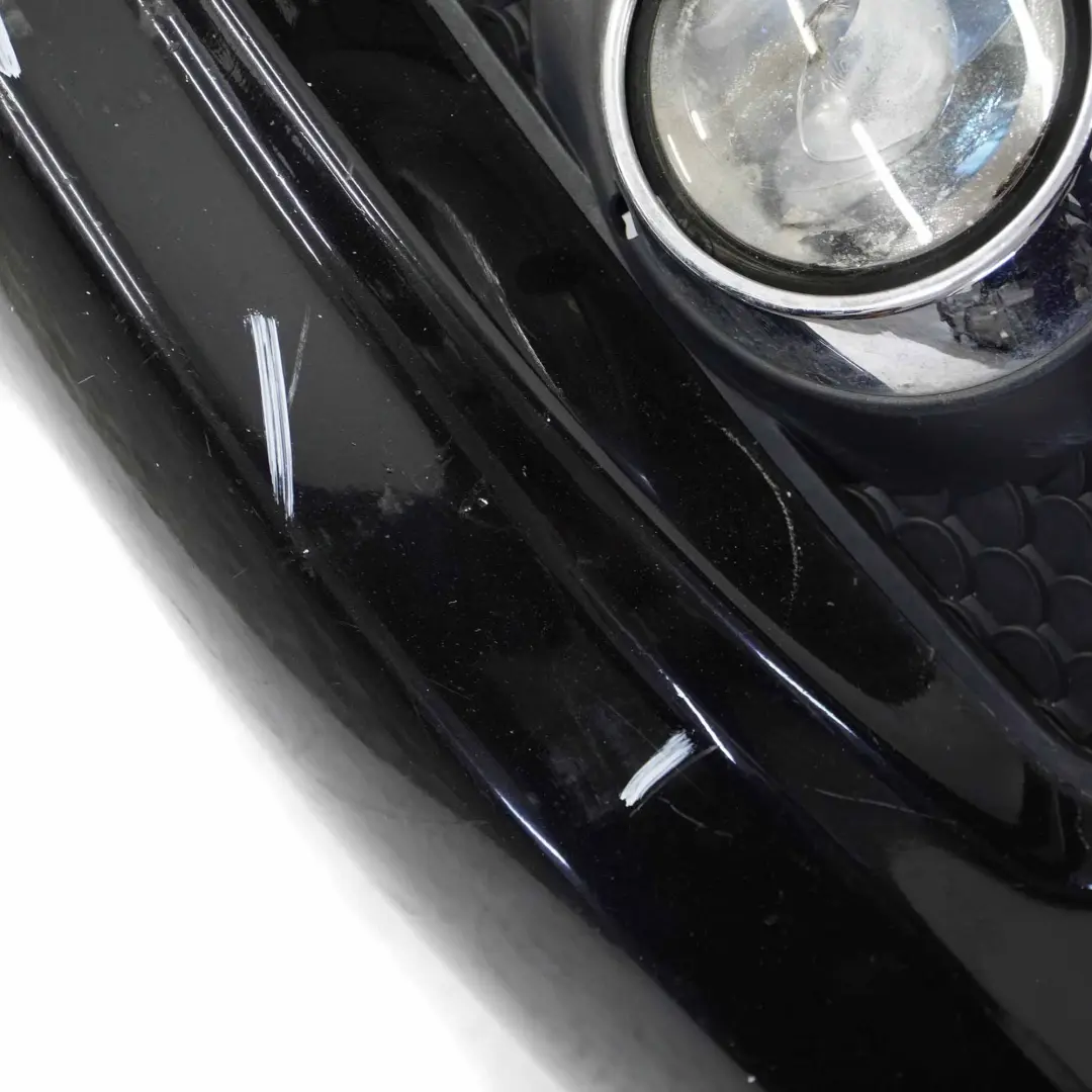 Mercedes W204 Front Bumper AMG Trim Panel Cover Obsidian Black - 197 - SKU A2048853725-OB - Part number A2048853725