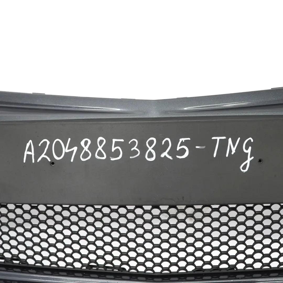 Mercedes W204 Front Bumper AMG Parktronic Trim Panel Cover Tenorite Grey - 755 - SKU A2048853825-TNG - Part number A2048853825