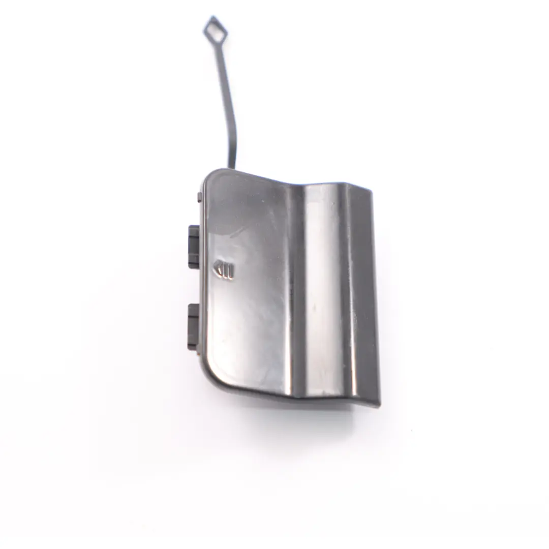 Mercedes W204 Paraurti posteriore Gancio di traino Cap Flap Nero ossidiana - 197 - SKU A2048856223-OB - Numero di parte A2048856223