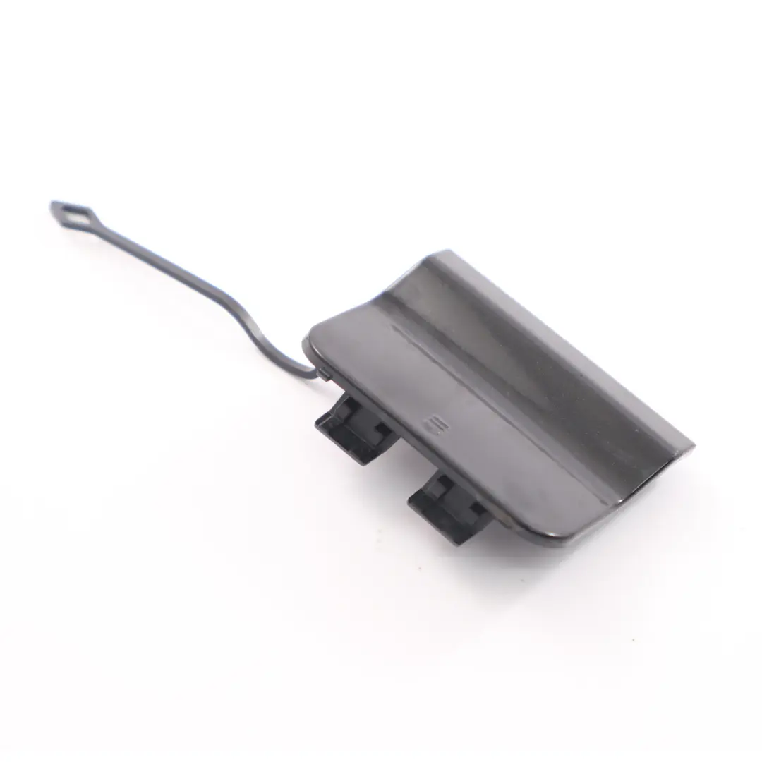 Mercedes W204 Paraurti posteriore Gancio di traino Cap Flap Nero ossidiana - 197 - SKU A2048856223-OB - Numero di parte A2048856223