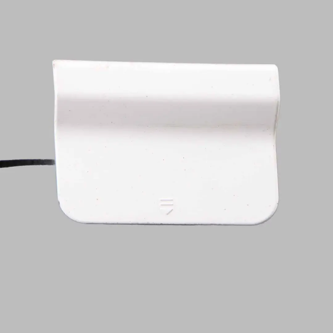 Bumper Towing Eye Hook Cover Cap Flap Polar White - 149 to Mercedes W204 Rear with Part number A2048856223 Mercedes W204 Rear Bumper Towing Eye Hook Cover Cap Flap Polar White - 149 - SKU A2048856223-POL - Part number A2048856223