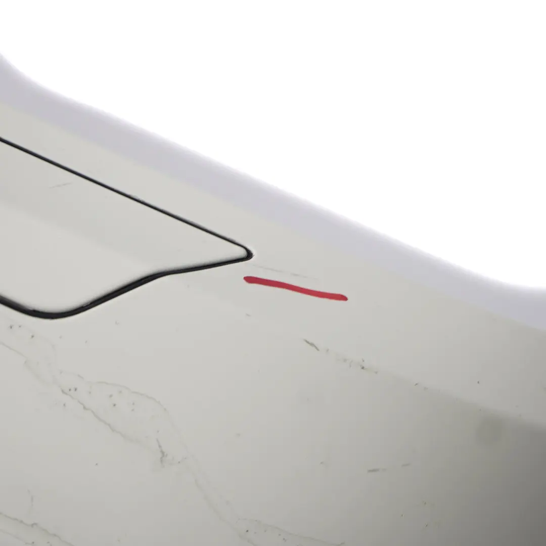Mercedes W204 Complete Front Bumper AMG Trim Panel Cover Calcite White - 650 - SKU A2048857525-CW - Part number A2048857525