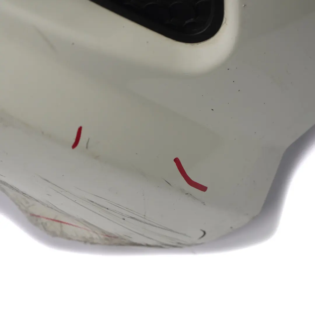 Complete Front Bumper AMG Trim Panel Cover Calcite White - 650 to Mercedes W204 with Part number A2048857525 Mercedes W204 Complete Front Bumper AMG Trim Panel Cover Calcite White - 650 - SKU A2048857525-CW - Part number A2048857525