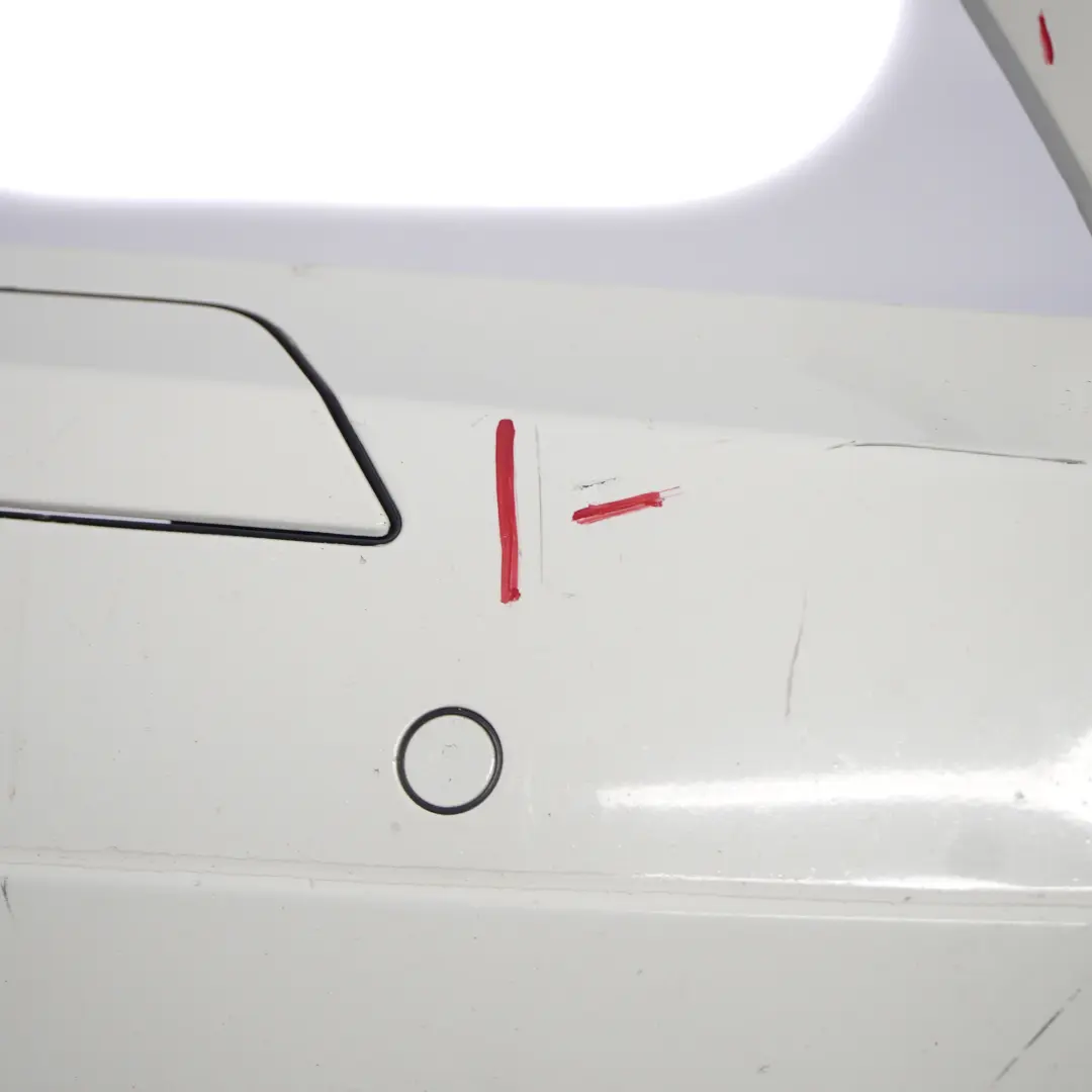 Mercedes W204 Complete Front Bumper AMG Trim Panel Cover Calcite White - 650 - SKU A2048857525-CW - Part number A2048857525