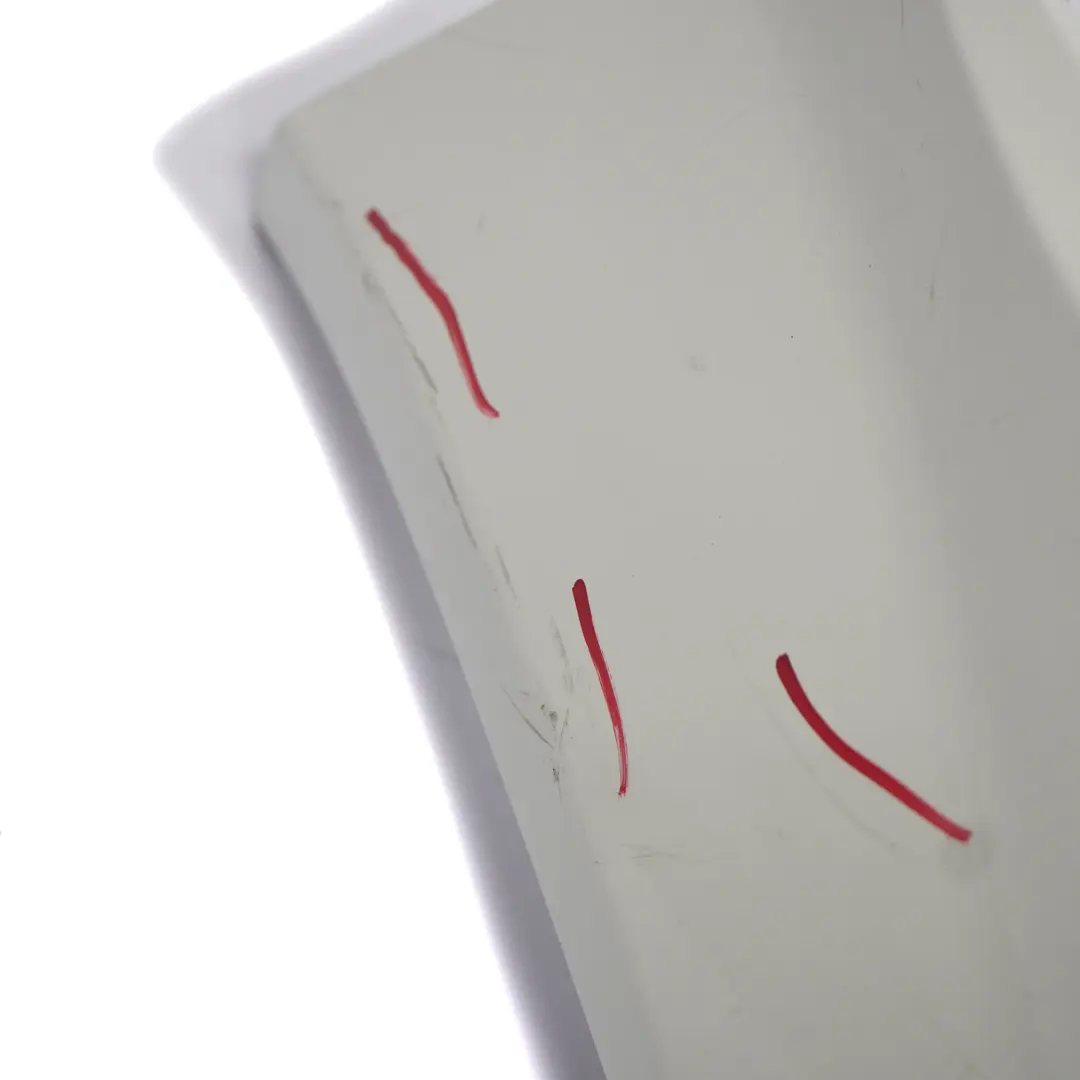 Mercedes W204 Complete Front Bumper AMG Trim Panel Cover Calcite White - 650 - SKU A2048857525-CW - Part number A2048857525