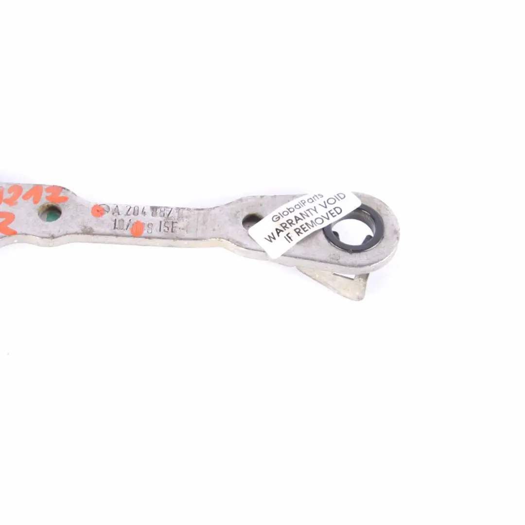 Mercedes W204 W212 Bonnet Hinge Left Rod Strut Hinge - SKU A2048870310 - Part number A2048870310