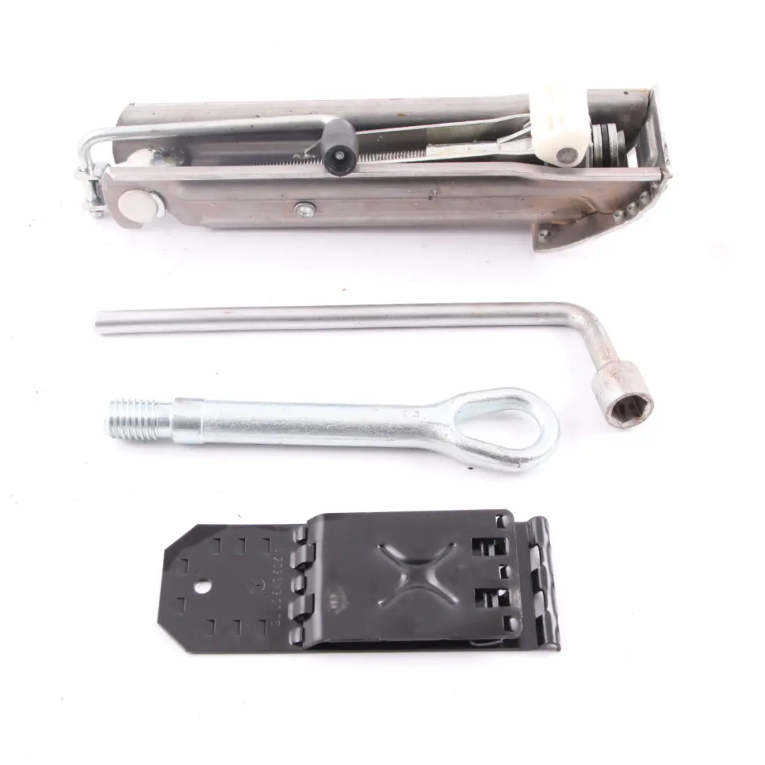 Mercedes W204 W212 Spare Wheel Bracket Lifting Jack Cover Tool Kit - SKU A2048980007-2 - Part number A2048980007