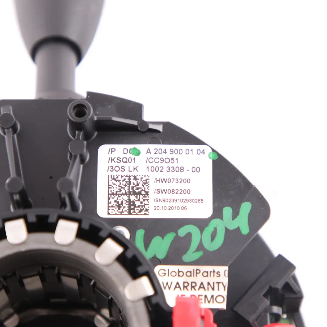 Steering Wheel Indicator Wiper Stalk Switch to Mercedes W204 with Part number A2049000104 Mercedes W204 Steering Wheel Indicator Wiper Stalk Switch - SKU A2049000104 - Part number A2049000104