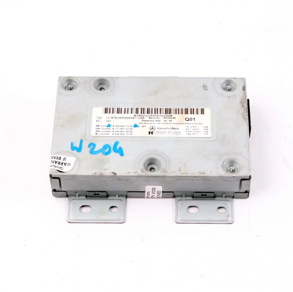 Media Interface Steuergerät Modul Kommunikation für Mercedes W212 mit Teilenummer A2049000300 Mercedes W212 Media Interface Steuergerät Modul Kommunikation - SKU A2049000300 - Teilenummer A2049000300