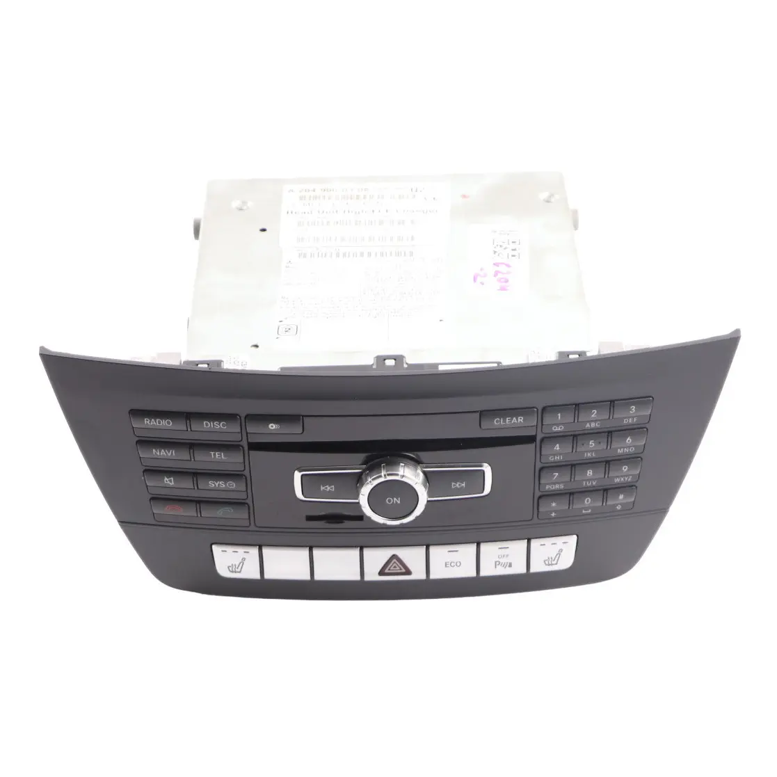 Mercedes C204 Radio Multimedia CD Player Head Unit A2049000308