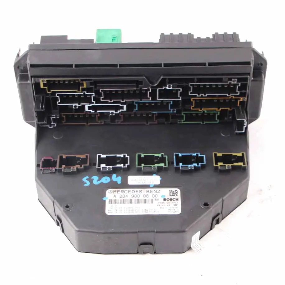 Fuse Box Mercedes W204 S204 SAM Control Unit Module Relay to with Part number A2049000800 Fuse Box Mercedes W204 S204 SAM Control Unit Module Relay - SKU A2049000800 - Part number A2049000800