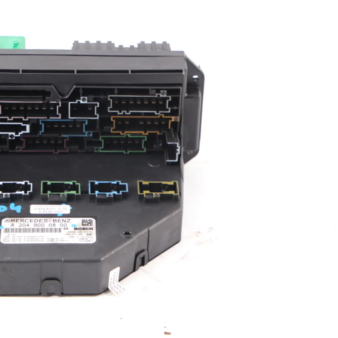 Fuse Box Mercedes W204 S204 SAM Control Unit Module Relay to with Part number A2049000800 Fuse Box Mercedes W204 S204 SAM Control Unit Module Relay - SKU A2049000800 - Part number A2049000800