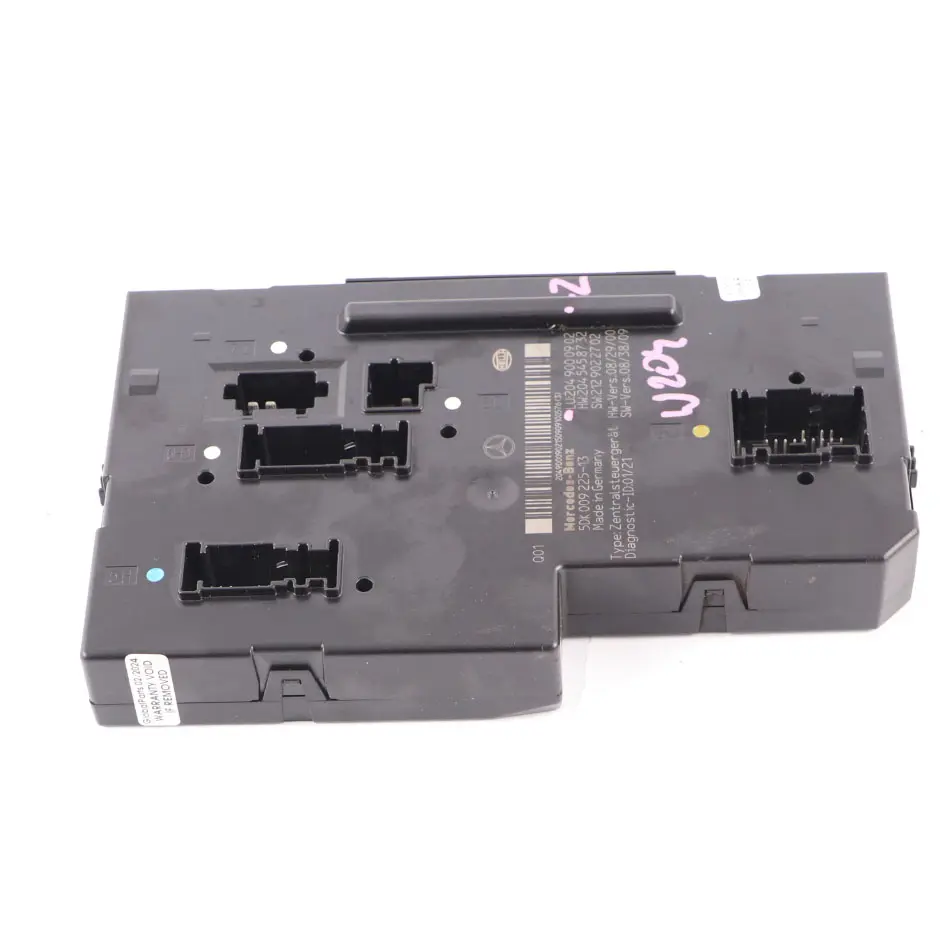 SAM Control Unit Module Mercedes W204 Rear - SKU A2049000902-2 - Part number A2049000902