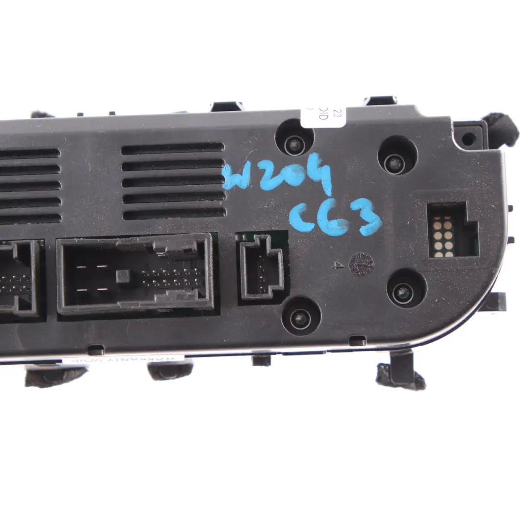 Mercedes W204 Calentador Climatizador Interruptor Aire Acondicionado - SKU A2049001007 - Número de pieza A2049001007