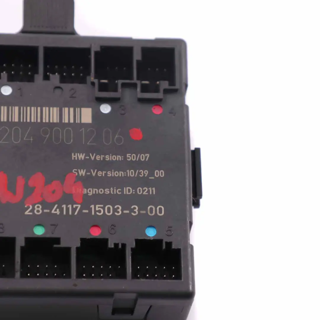 Türmodul vorne links Steuergerät für Mercedes W204 Coupe mit Teilenummer A2049001206 Mercedes W204 Coupe Türmodul vorne links Steuergerät - SKU A2049001206 - Teilenummer A2049001206