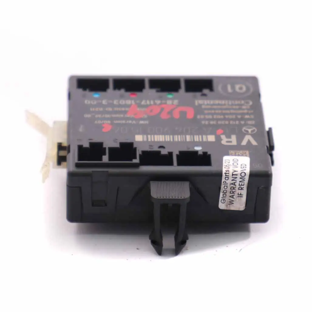 Mercedes W204 Coupe Door Module Front Right O/S Control Unit - SKU A2049001506 - Part number A2049001506