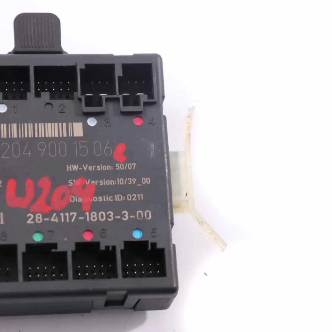 Mercedes W204 Coupe Door Module Front Right O/S Control Unit - SKU A2049001506 - Part number A2049001506