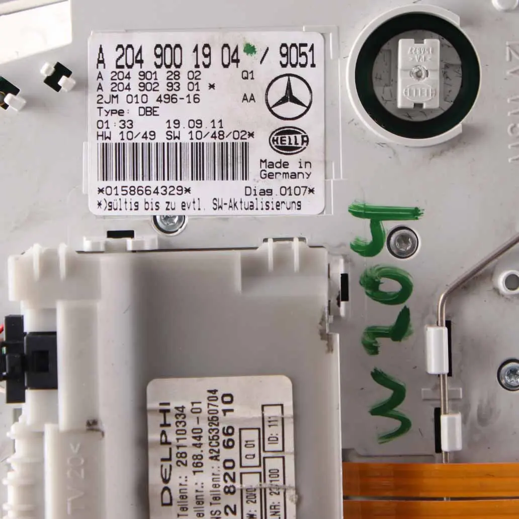 Roof Light Mercedes W204 S204 Reading Lamp Interior Switch Panel to with Part number A2049001904 Roof Light Mercedes W204 S204 Reading Lamp Interior Switch Panel - SKU A2049001904 - Part number A2049001904