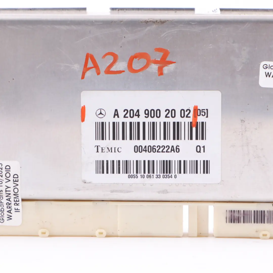 Sospensione Pneumatica Modulo Controllo Dinamico per Mercedes W204 C207 con numero di parte A2049002002 Mercedes W204 C207 Sospensione Pneumatica Modulo Controllo Dinamico - SKU A2049002002 - Numero di parte A2049002002