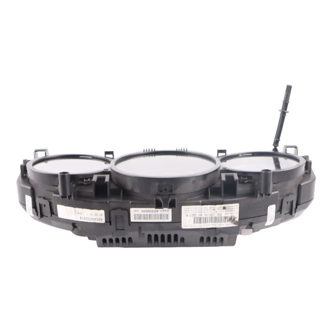 Facelift Speedometer Instrument Cluster to Mercedes S204 Manual Diesel with Part number A2049002608 Mercedes S204 Manual Diesel Facelift Speedometer Instrument Cluster - SKU A2049002608 - Part number A2049002608