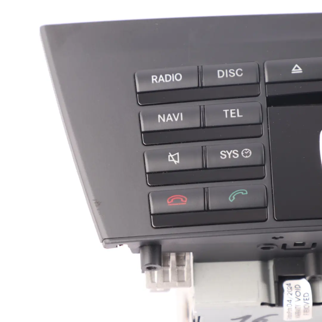 Mercedes W204 Stereo Radio Autoradio CD Spieler Hauptgerät - SKU A2049003211 - Teilenummer A2049003211