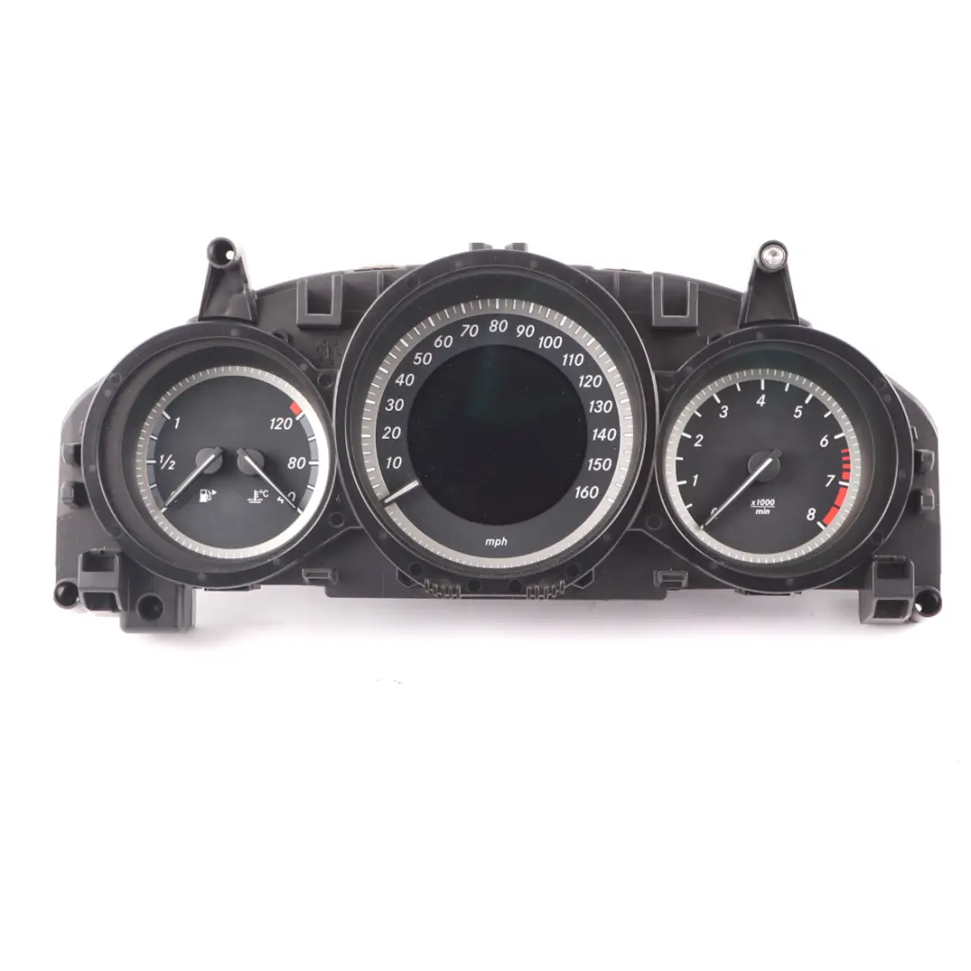 Dashboard Instrument Cluster Speedometer MPH Display to Mercedes W204 with Part number A2049003708 Mercedes W204 Dashboard Instrument Cluster Speedometer MPH Display - SKU A2049003708 - Part number A2049003708
