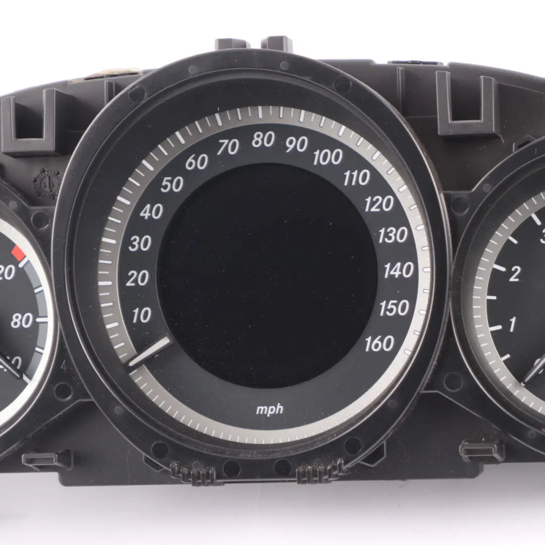 Dashboard Instrument Cluster Speedometer MPH Display to Mercedes W204 with Part number A2049003708 Mercedes W204 Dashboard Instrument Cluster Speedometer MPH Display - SKU A2049003708 - Part number A2049003708