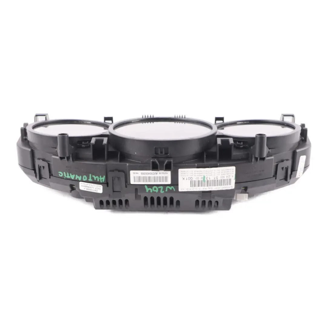 Mercedes W204 Petrol Instrument Cluster Speedo Clocks Automatic - SKU A2049005113 - Part number A2049005113