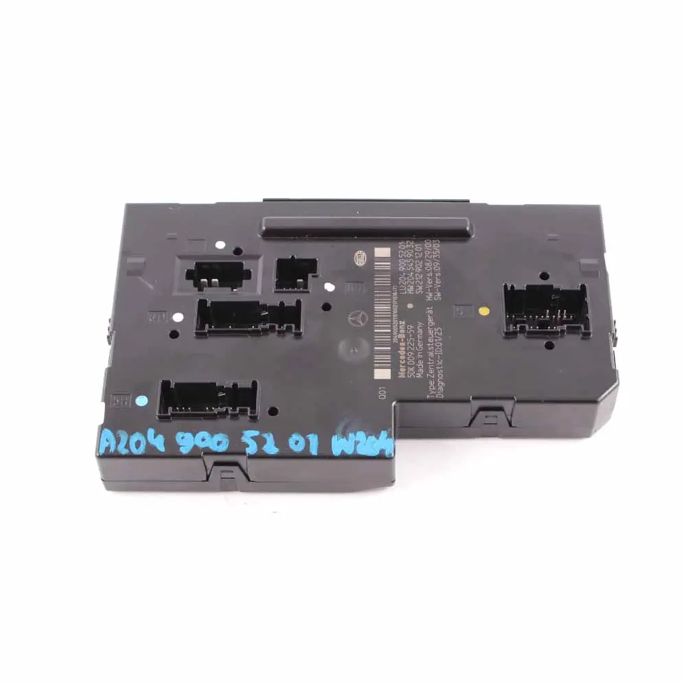 SAM Module Mercedes W204 Control Unit Electrical Fuse Box Unit to with Part number A2049005201 SAM Module Mercedes W204 Control Unit Electrical Fuse Box Unit - SKU A2049005201 - Part number A2049005201