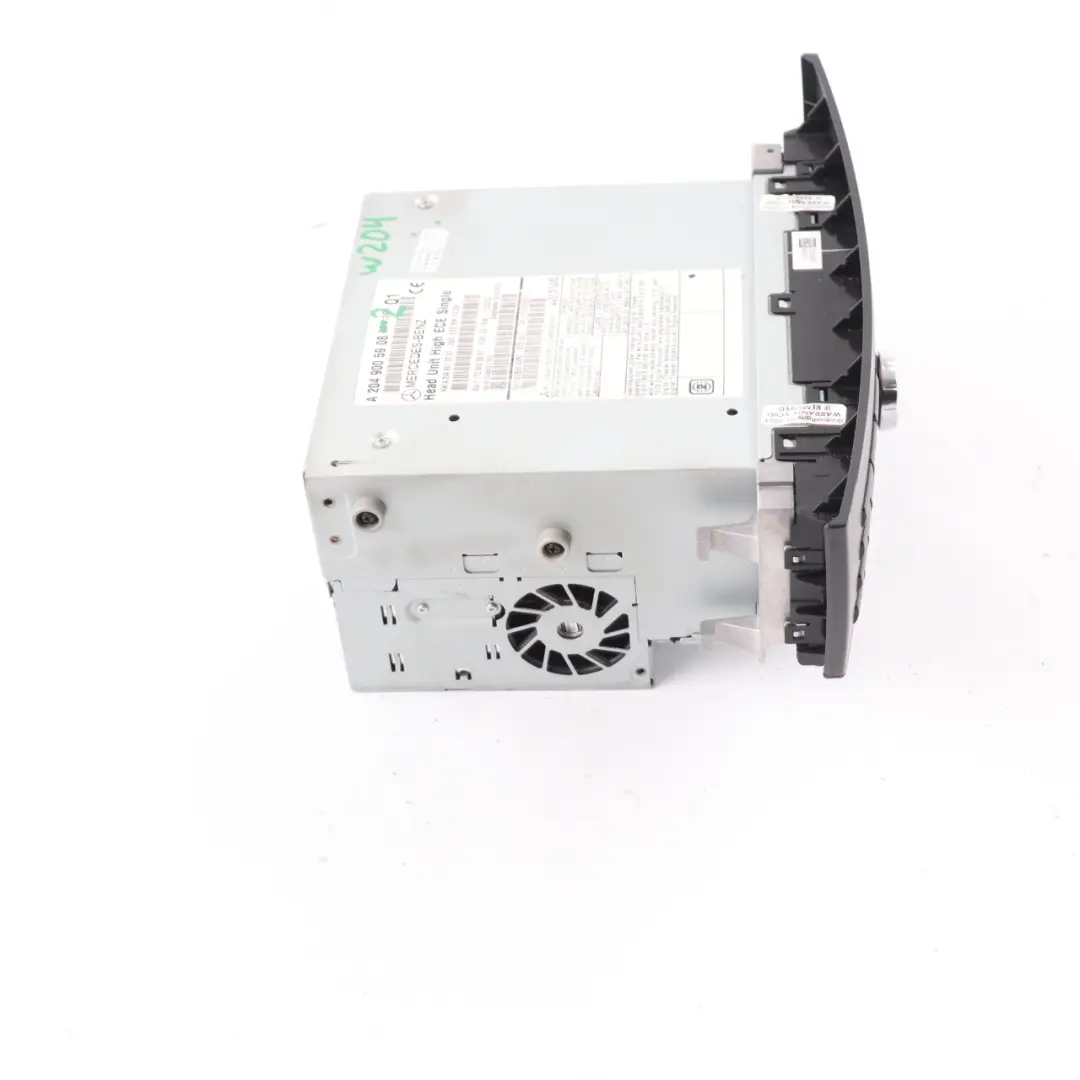 Mercedes W204 Navigation CD Player COMAND Radio Sat Nav Head Unit - SKU A2049005908-2 - Part number A2049005908