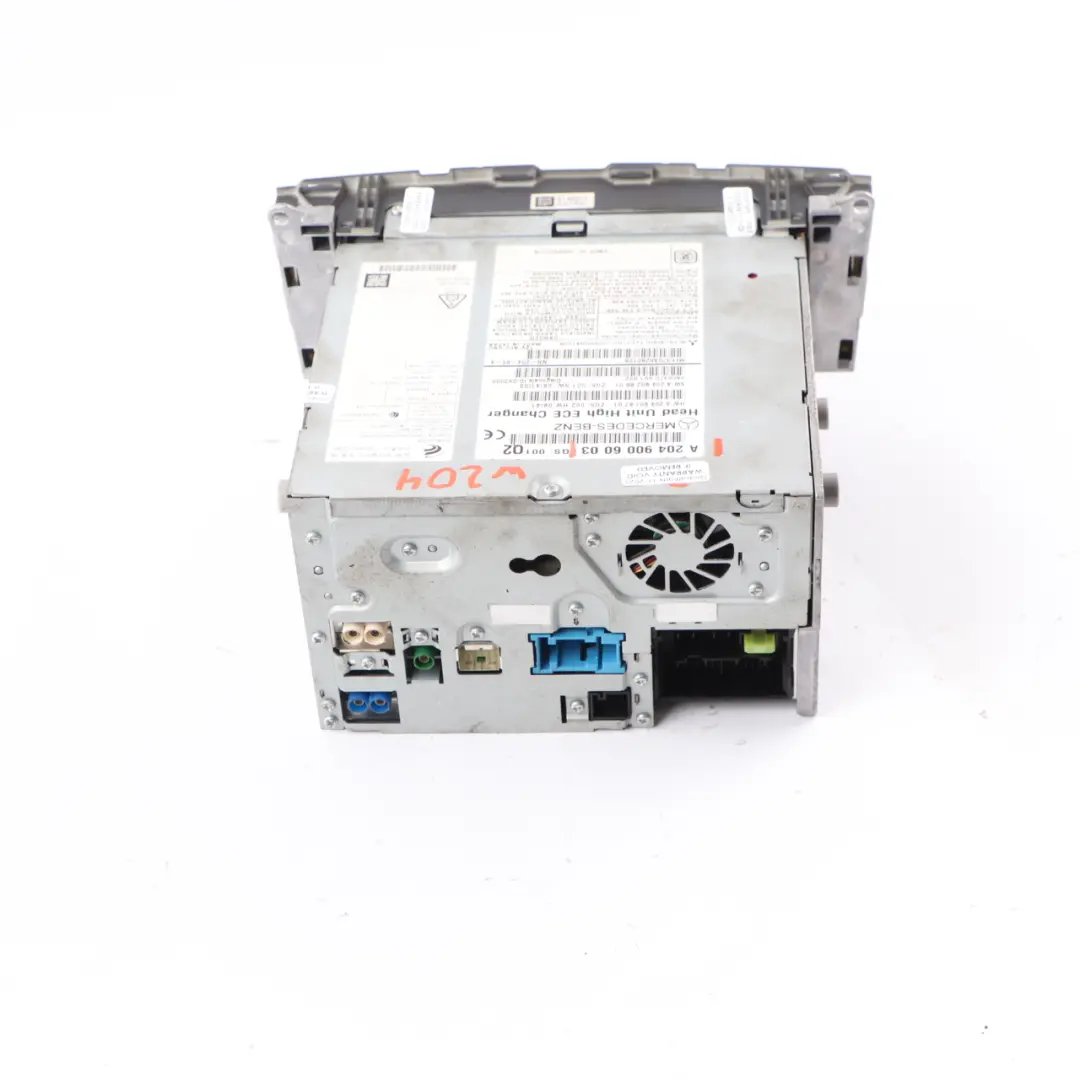 Radio Reproductor Mercedes W204 Audio 20 Navi CD principal A2049069701 para con número de pieza A2049006003 Radio Reproductor Mercedes W204 Audio 20 Navi CD principal A2049069701 - SKU A2049006003 - Número de pieza A2049006003
