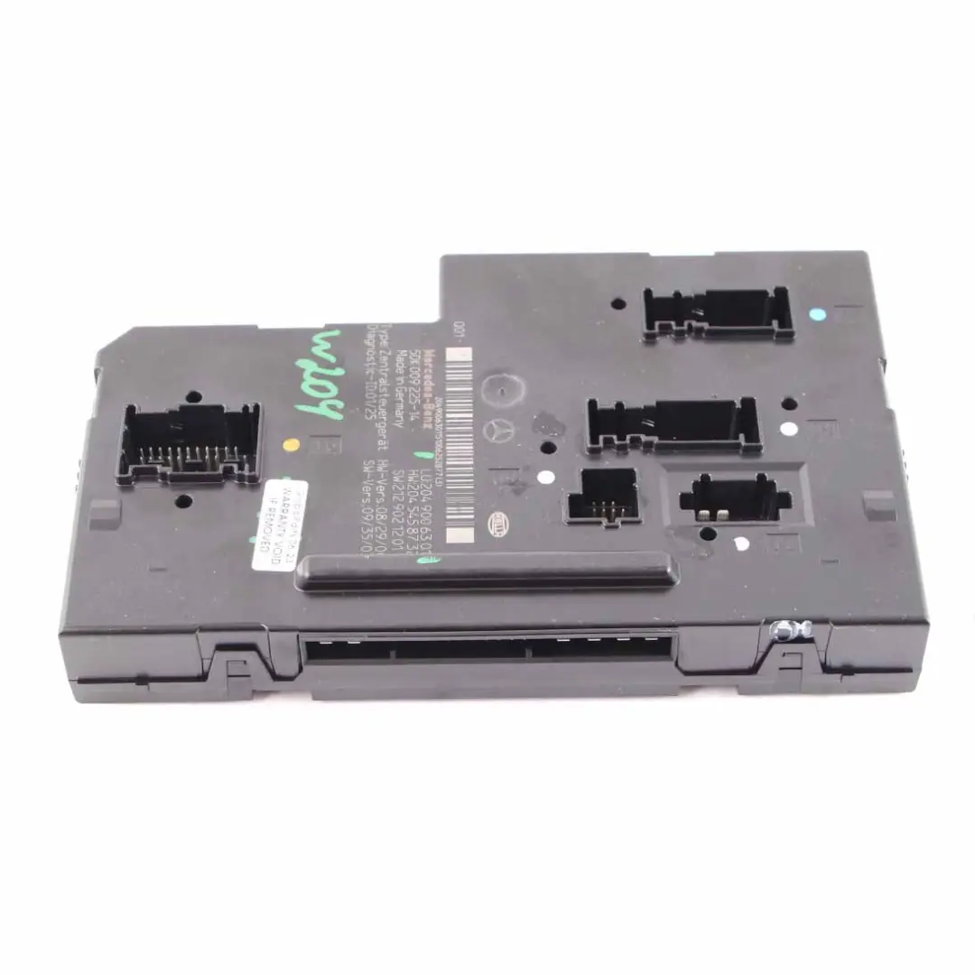 Modulo SAM posteriore Scatola fusibili Unità Controllo per Mercedes W204 con numero di parte A2049006301 Mercedes W204 Modulo SAM posteriore Scatola fusibili Unità Controllo - SKU A2049006301 - Numero di parte A2049006301