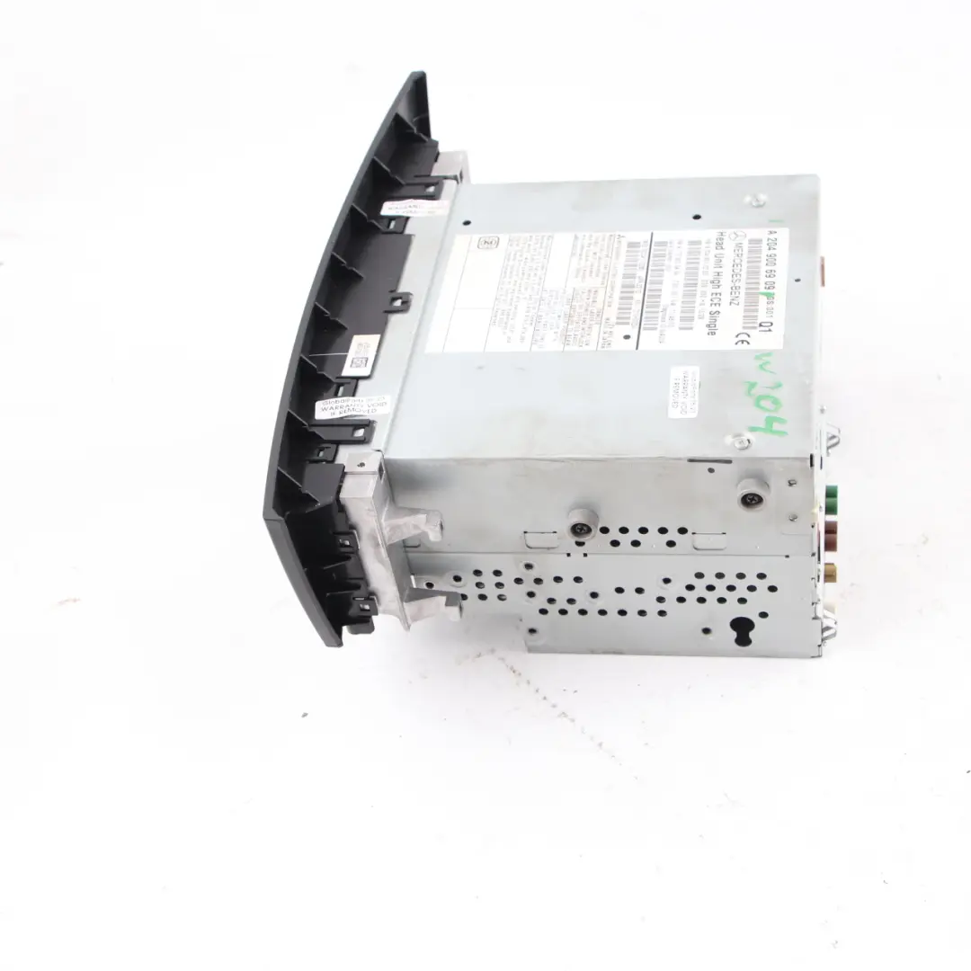 COMAND Navigation CD Player Radio Sat Nav Head Unit to Mercedes W204 with Part number A2049006909 Mercedes W204 COMAND Navigation CD Player Radio Sat Nav Head Unit - SKU A2049006909 - Part number A2049006909